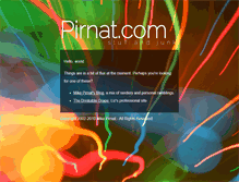 Tablet Screenshot of pirnat.com